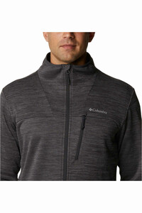 Columbia camisetas trail running manga larga hombre Columbia Maxtrail II Fleece Full Zip vista trasera Columbia camisetas trail running manga larga hombre Columbia Maxtrail II Fleece Full Zip vista trasera