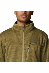 Columbia camisetas trail running manga larga hombre Columbia Maxtrail II Fleece Full Zip vista trasera Columbia camisetas trail running manga larga hombre Columbia Maxtrail II Fleece Full Zip vista trasera