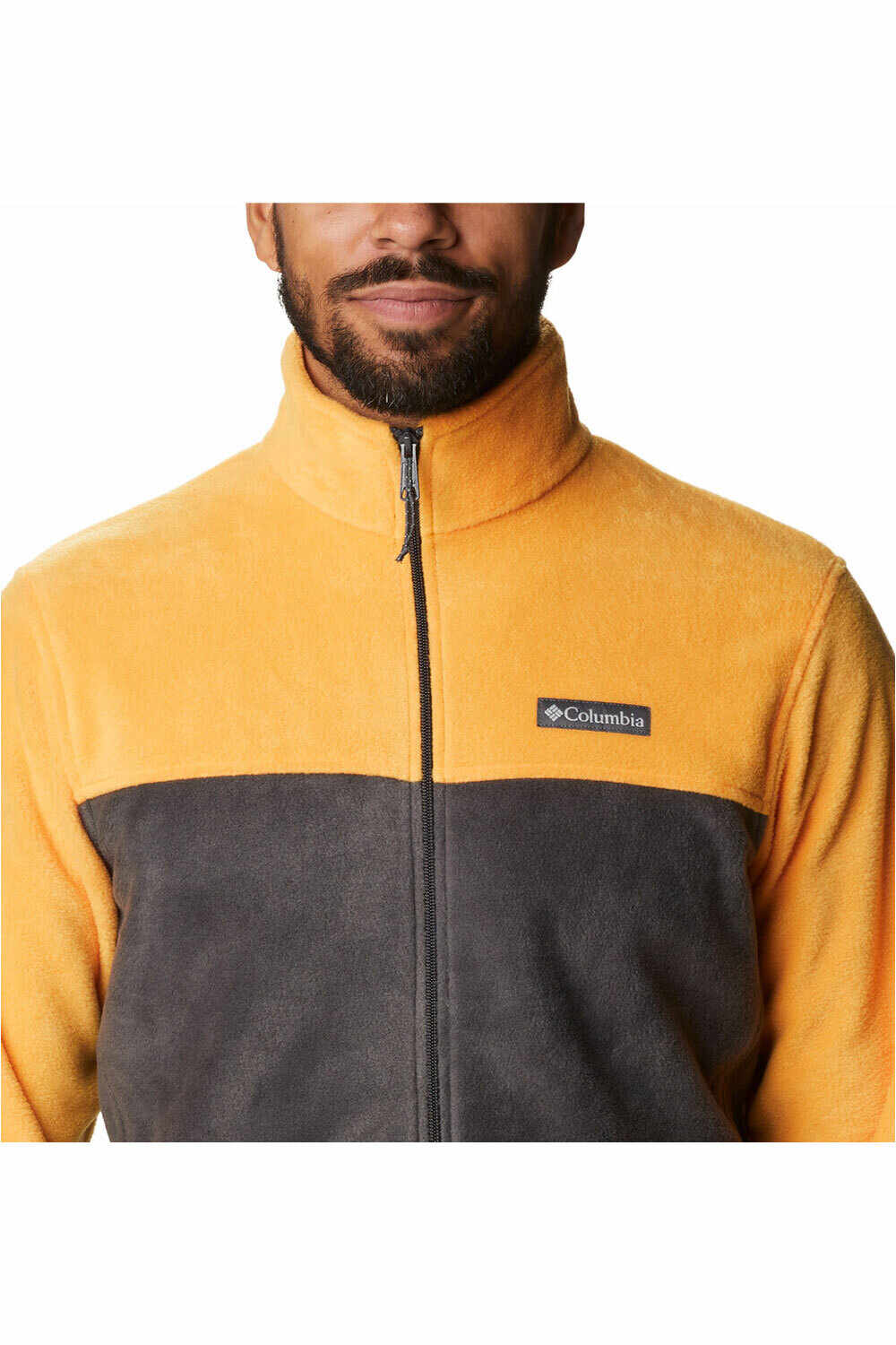Columbia forro polar hombre Columbia Steens Mountain Full Zip 2.0 vista trasera Columbia forro polar hombre Columbia Steens Mountain Full Zip 2.0 vista trasera