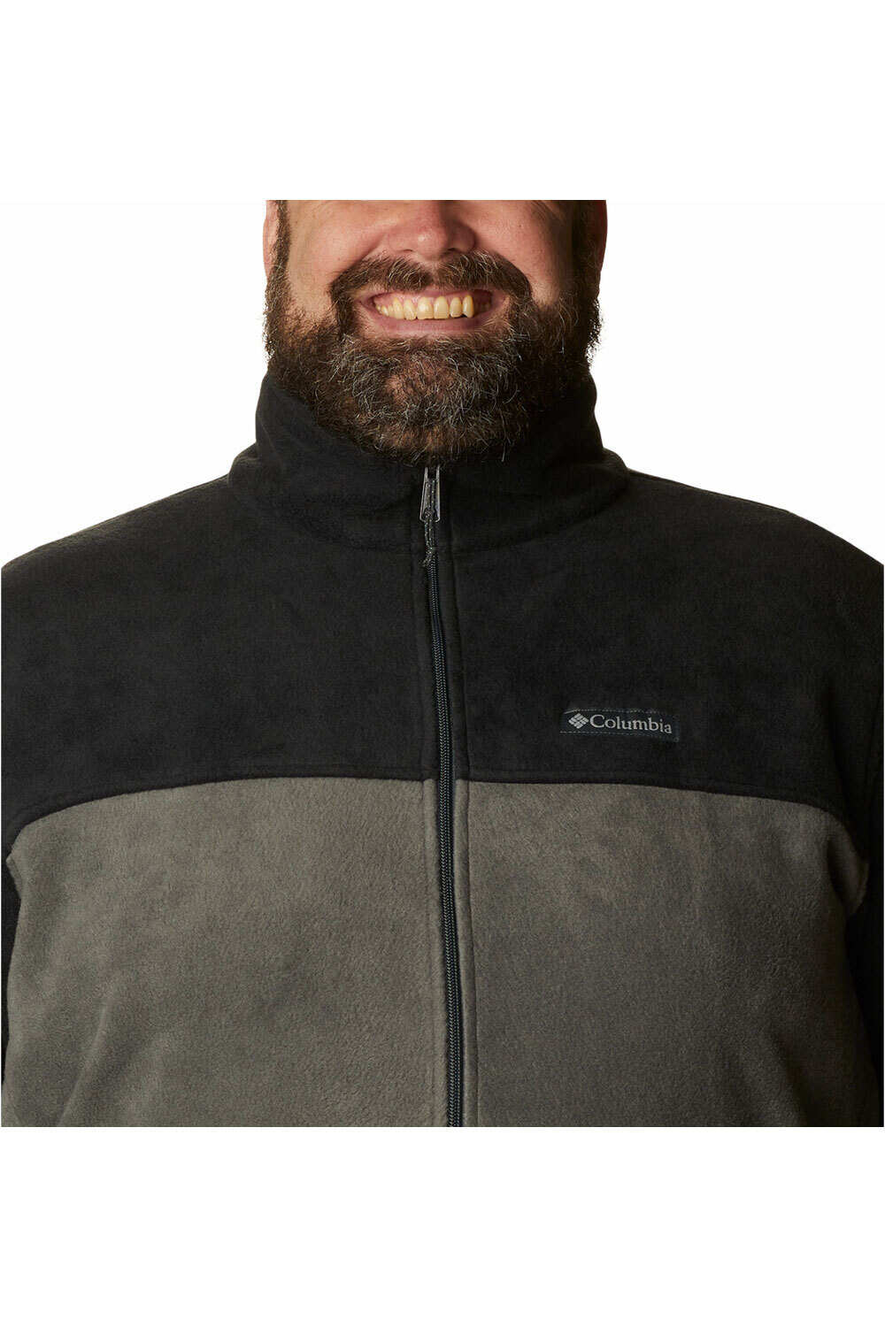Columbia forro polar hombre Columbia Steens Mountain Full Zip 2.0 vista trasera Columbia forro polar hombre Columbia Steens Mountain Full Zip 2.0 vista trasera