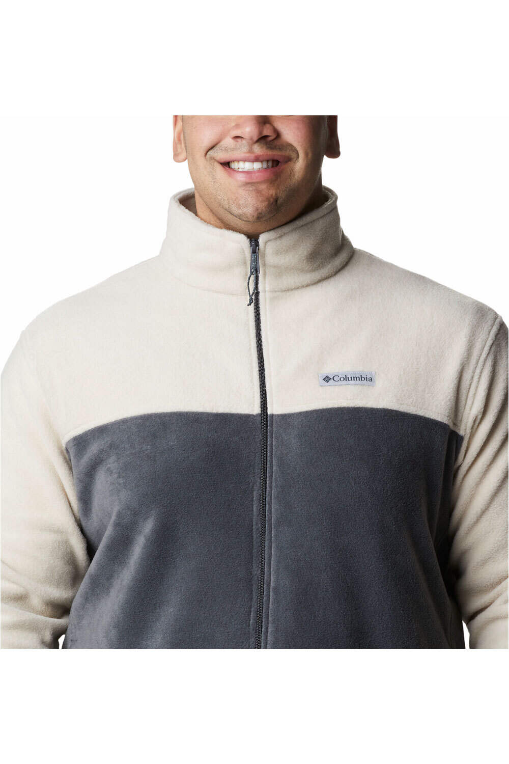 Columbia forro polar hombre Columbia Steens Mountain Full Zip 2.0 vista trasera Columbia forro polar hombre Columbia Steens Mountain Full Zip 2.0 vista trasera