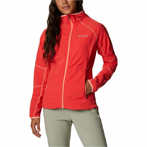 COLUMBIA SWEET AS SOFTSHELL HOODIE rojo