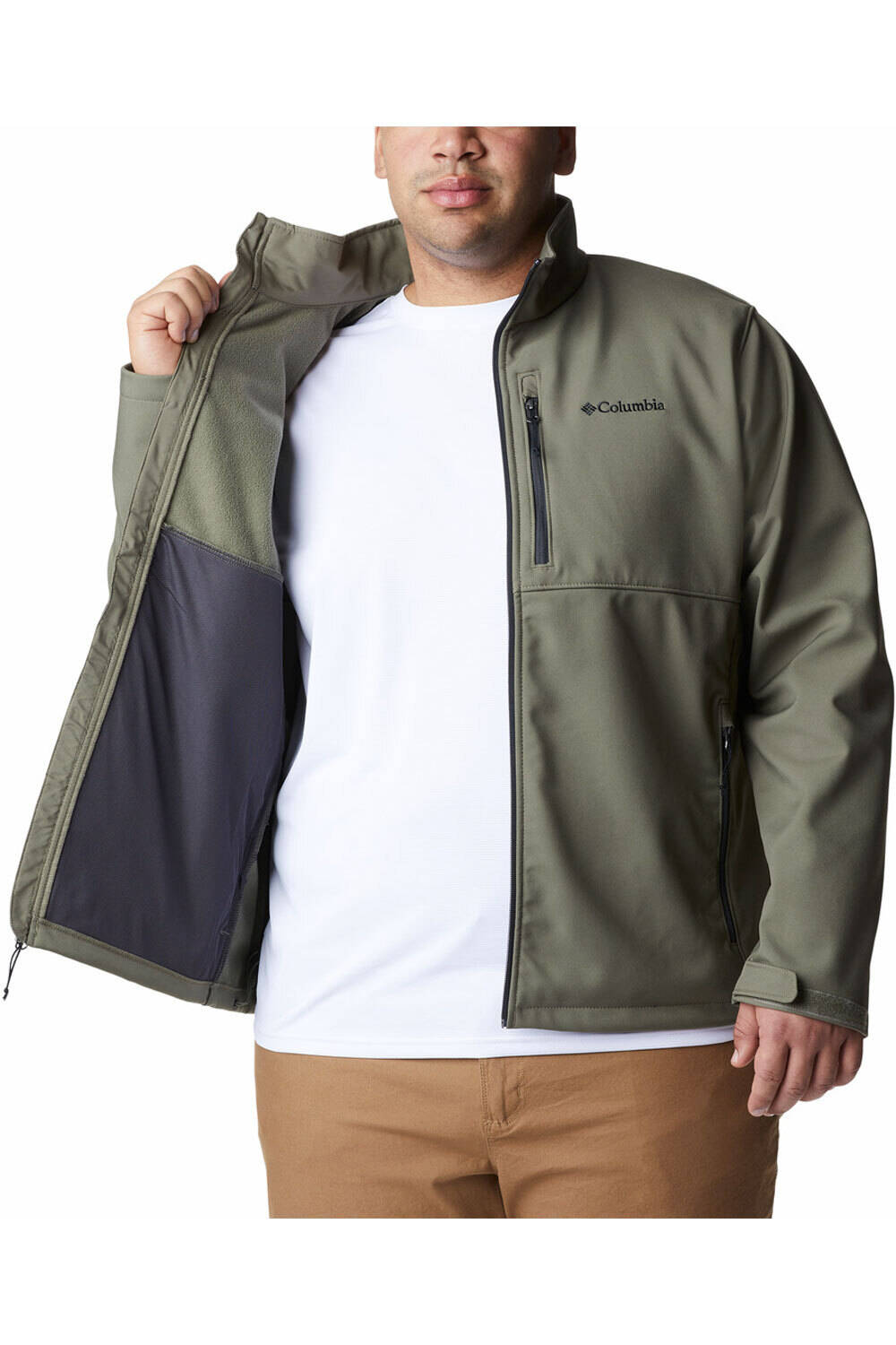 Columbia chaqueta softshell hombre Columbia Ascender Softshell Jacket vista detalle Columbia chaqueta softshell hombre Columbia Ascender Softshell Jacket vista detalle