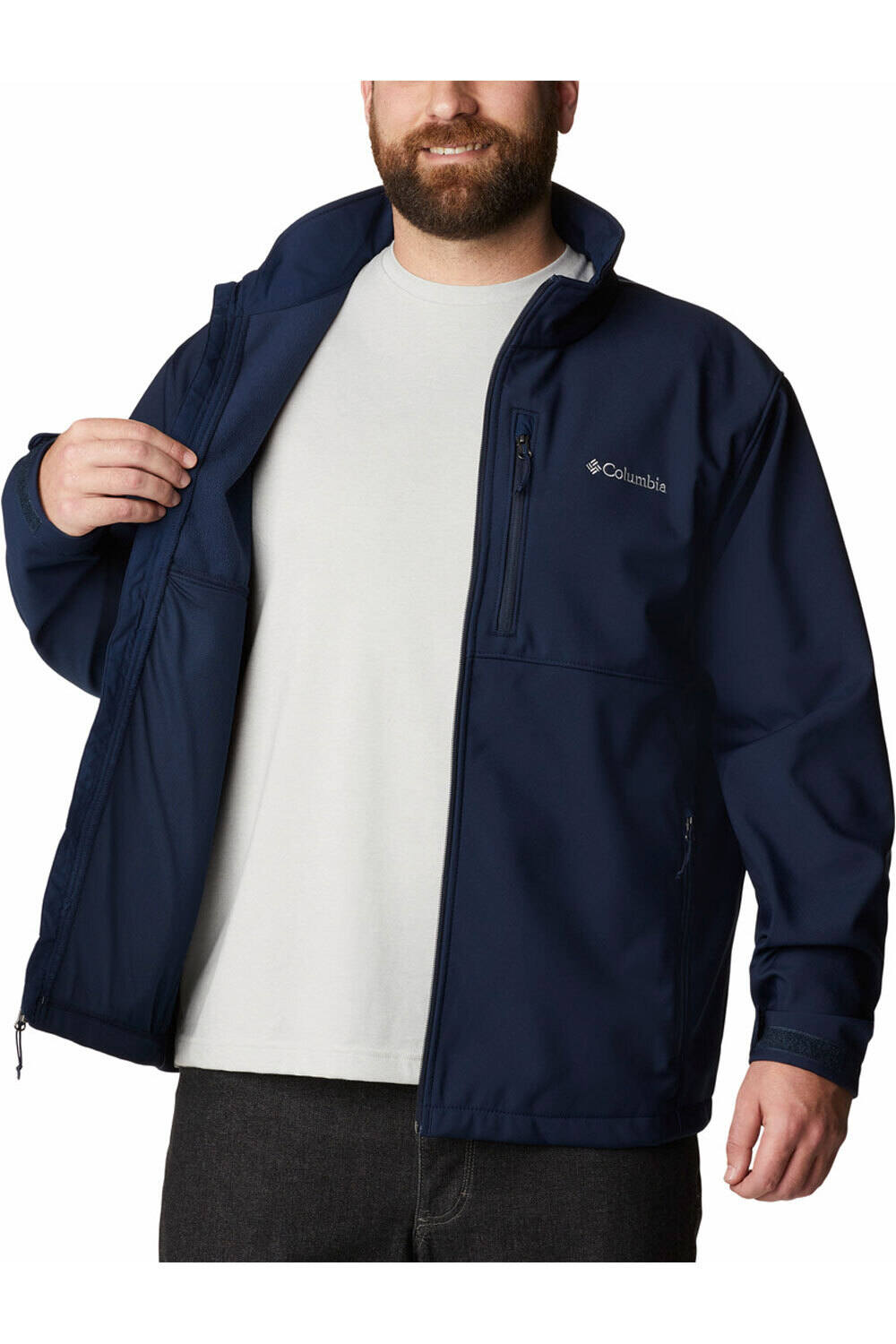Columbia chaqueta softshell hombre Columbia Ascender Softshell Jacket vista detalle Columbia chaqueta softshell hombre Columbia Ascender Softshell Jacket vista detalle