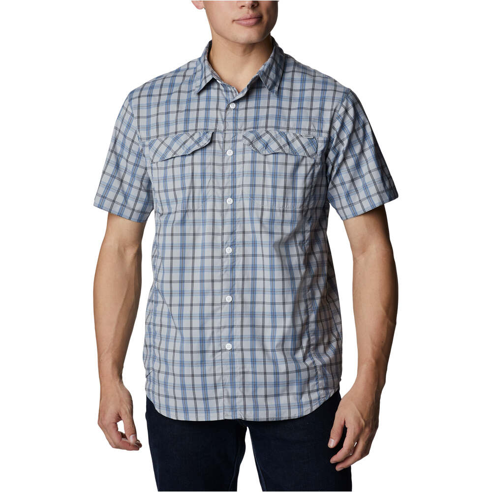 Columbia camiseta montaña manga corta hombre Columbia Silver Ridge Lite Plaid Short Sleeve 03 Columbia camiseta montaña manga corta hombre Columbia Silver Ridge Lite Plaid Short Sleeve 03