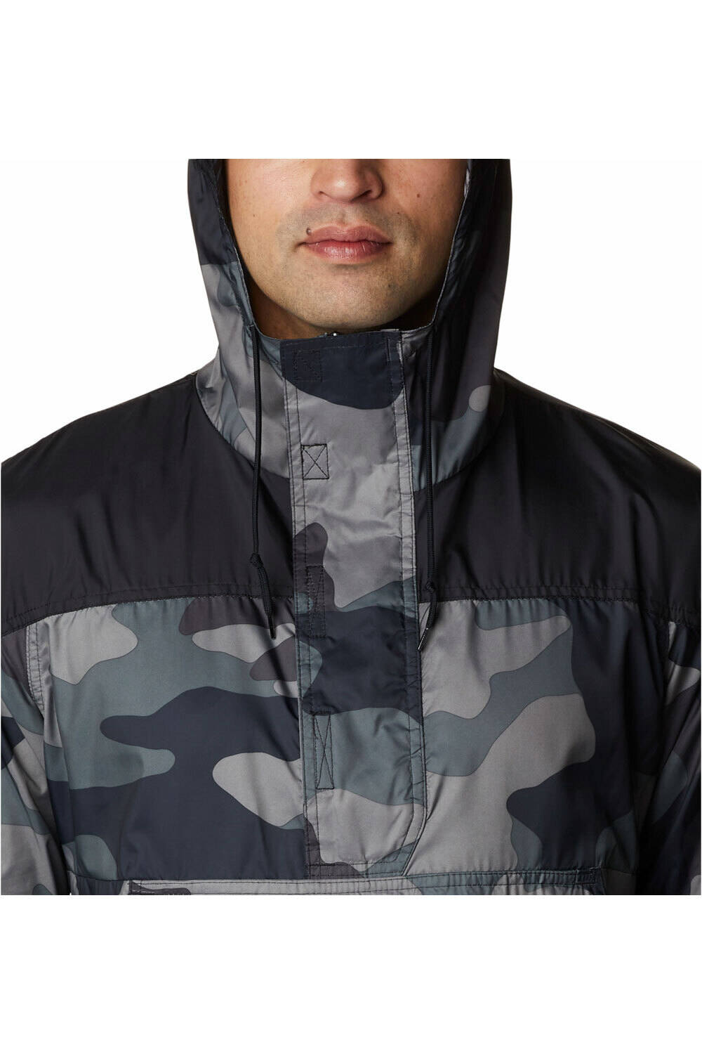 Columbia chaqueta impermeable hombre Columbia Challenger Windbreaker vista trasera Columbia chaqueta impermeable hombre Columbia Challenger Windbreaker vista trasera