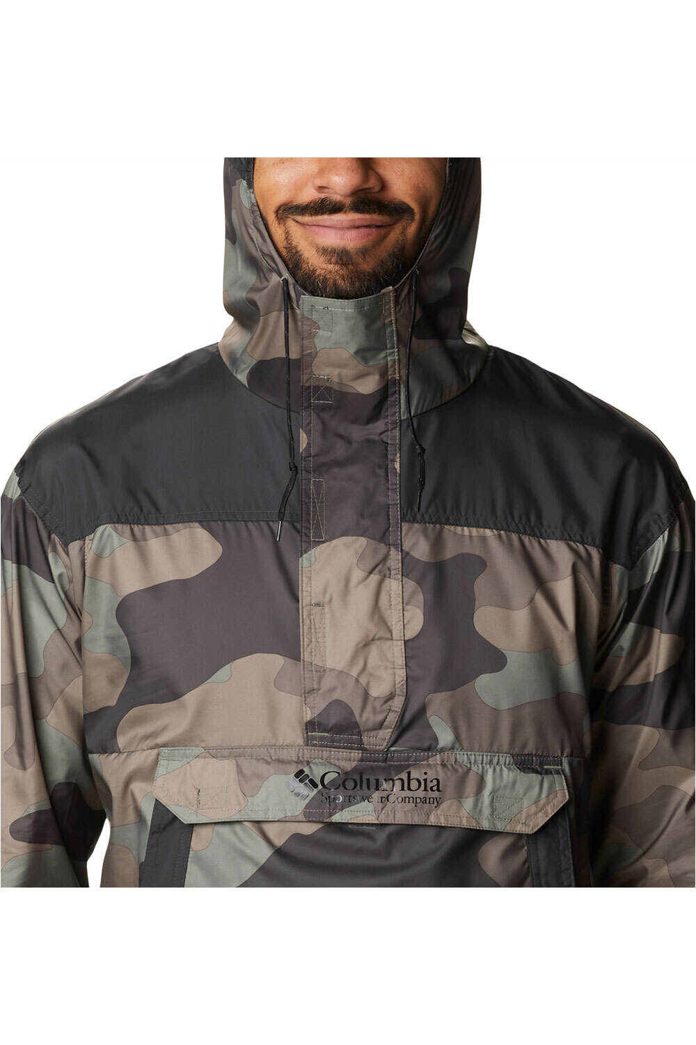 Columbia chaqueta impermeable hombre Columbia Challenger Windbreaker vista trasera Columbia chaqueta impermeable hombre Columbia Challenger Windbreaker vista trasera