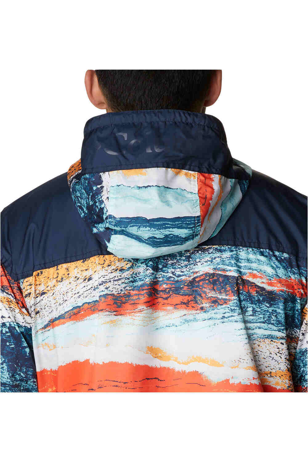 Columbia chaqueta impermeable hombre Columbia Challenger Windbreaker vista detalle Columbia chaqueta impermeable hombre Columbia Challenger Windbreaker vista detalle