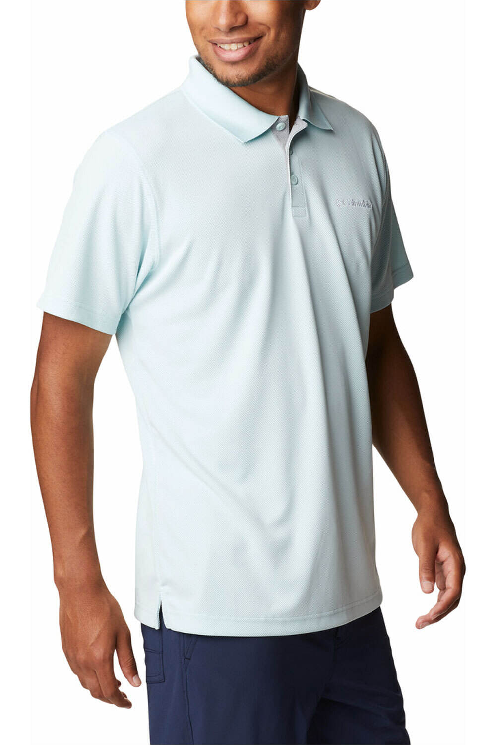 Columbia camiseta montaña manga corta hombre Columbia Utilizer Polo vista detalle Columbia camiseta montaña manga corta hombre Columbia Utilizer Polo vista detalle
