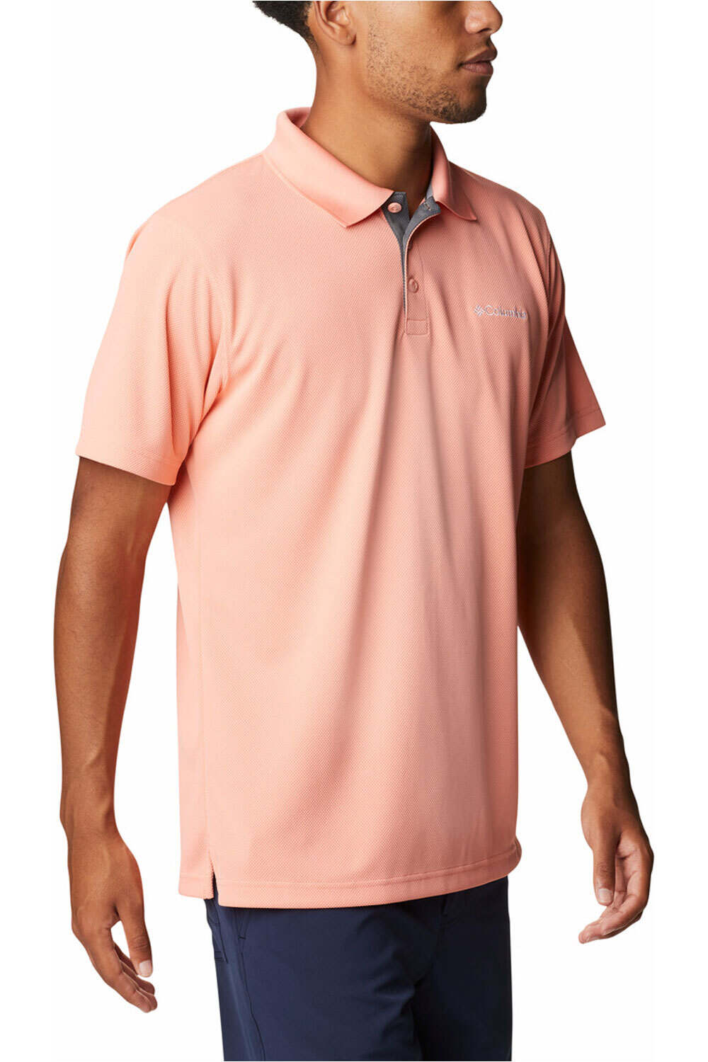 Columbia camiseta montaña manga corta hombre Columbia Utilizer Polo vista detalle Columbia camiseta montaña manga corta hombre Columbia Utilizer Polo vista detalle