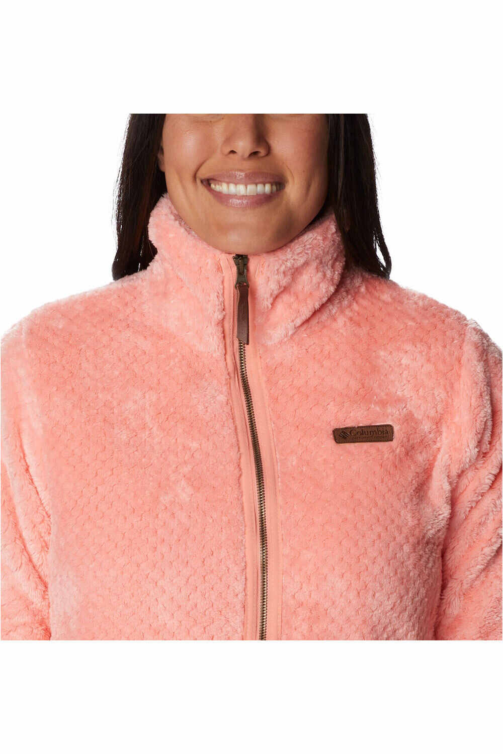 Columbia forro polar mujer Columbia Fire Side II Sherpa FZ vista trasera Columbia forro polar mujer Columbia Fire Side II Sherpa FZ vista trasera