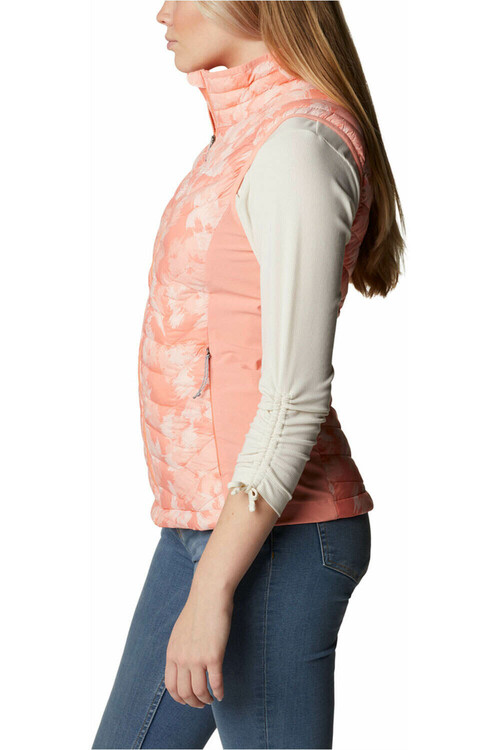 COLUMBIA POWDER PASS VEST naranja