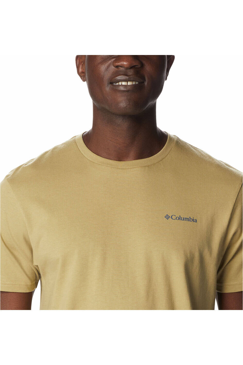 Columbia camiseta montaña manga corta hombre Columbia North Cascades Short Sleeve Tee vista trasera Columbia camiseta montaña manga corta hombre Columbia North Cascades Short Sleeve Tee vista trasera