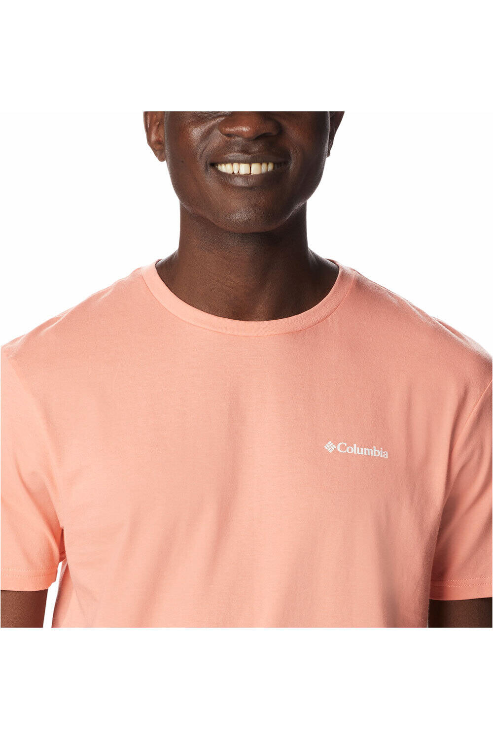 Columbia camiseta montaña manga corta hombre Columbia North Cascades Short Sleeve Tee vista trasera Columbia camiseta montaña manga corta hombre Columbia North Cascades Short Sleeve Tee vista trasera