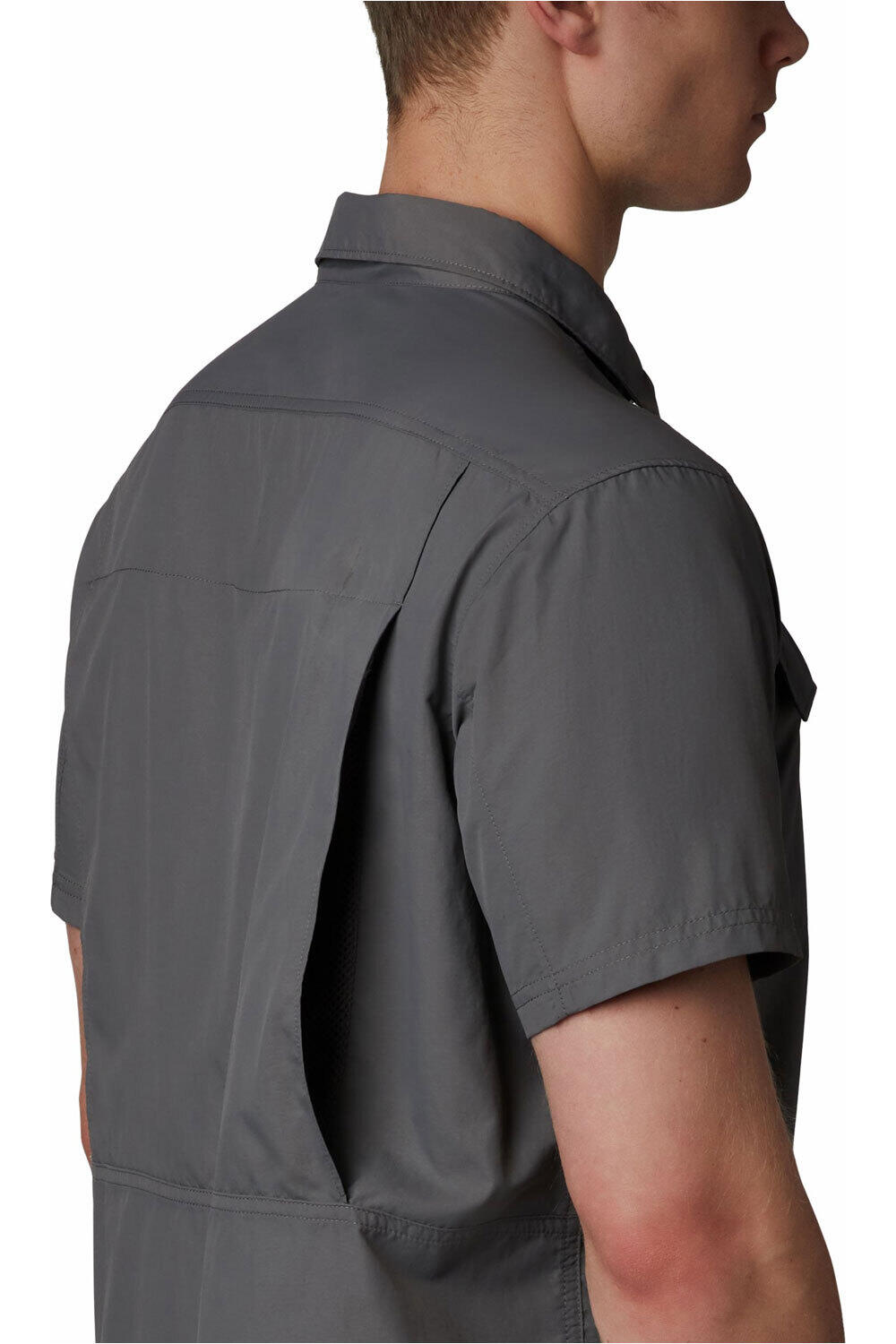 Columbia camisa montaña manga corta hombre Columbia Silver Ridge 2.0 Short Sleeve Shirt vista trasera Columbia camisa montaña manga corta hombre Columbia Silver Ridge 2.0 Short Sleeve Shirt vista trasera