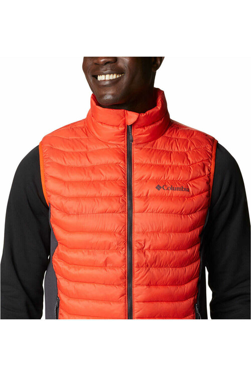 COLUMBIA POWDER PASS VEST naranja