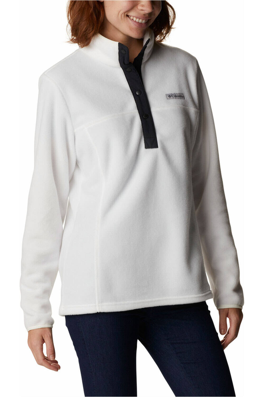 Columbia forro polar mujer Columbia Benton Springs 1/2 Snap Pullover vista detalle Columbia forro polar mujer Columbia Benton Springs 1/2 Snap Pullover vista detalle