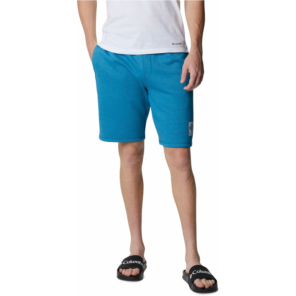 Columbia pantalón corto montaña hombre Columbia M Columbia Logo Fleece Short 03 Columbia pantalón corto montaña hombre Columbia M Columbia Logo Fleece Short 03