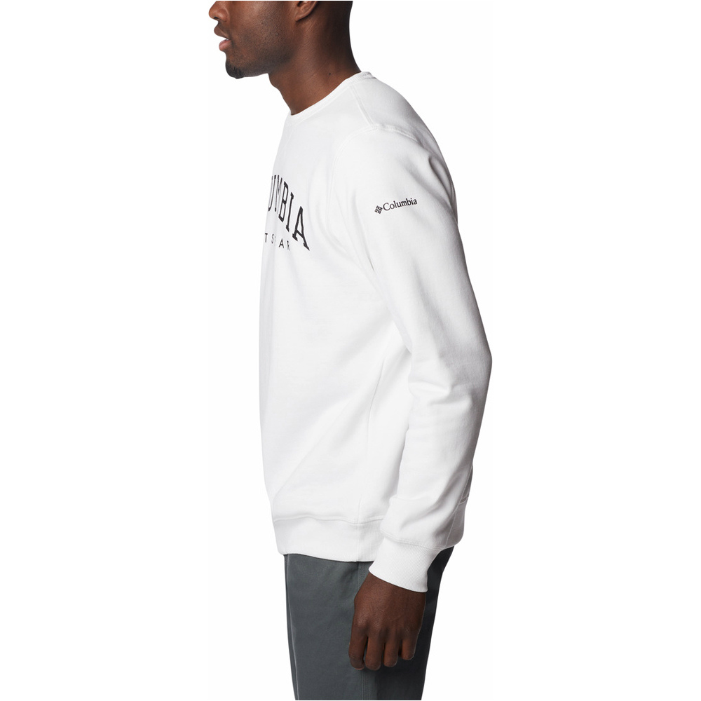 Columbia camiseta montaña manga larga hombre Columbia M Columbia Logo Fleece Crew vista detalle Columbia camiseta montaña manga larga hombre Columbia M Columbia Logo Fleece Crew vista detalle