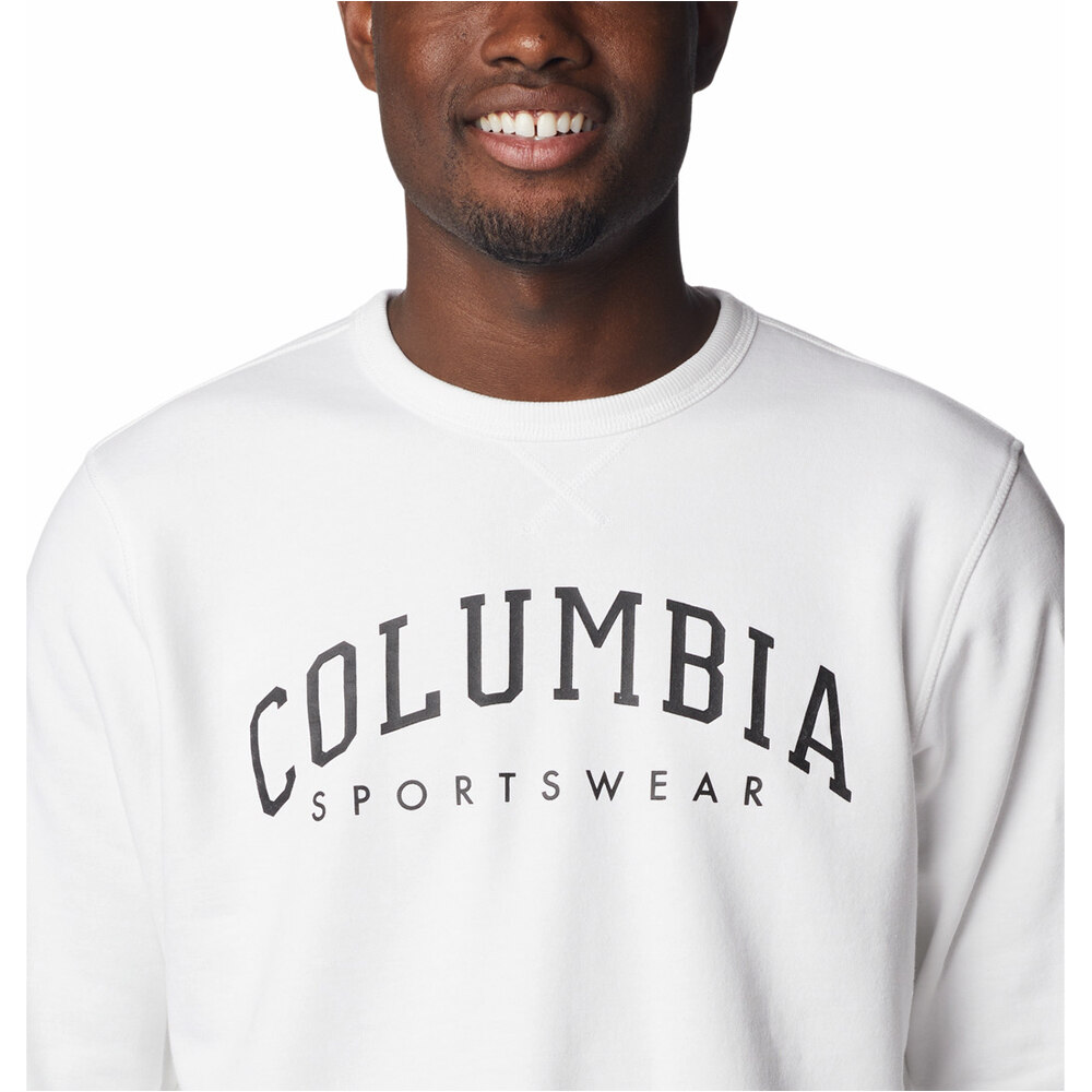 Columbia camiseta montaña manga larga hombre Columbia M Columbia Logo Fleece Crew 03 Columbia camiseta montaña manga larga hombre Columbia M Columbia Logo Fleece Crew 03