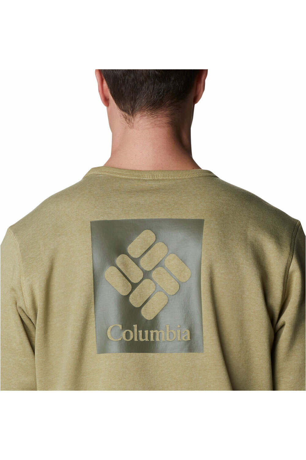 Columbia camiseta montaña manga larga hombre Columbia M Columbia Logo Fleece Crew vista detalle Columbia camiseta montaña manga larga hombre Columbia M Columbia Logo Fleece Crew vista detalle