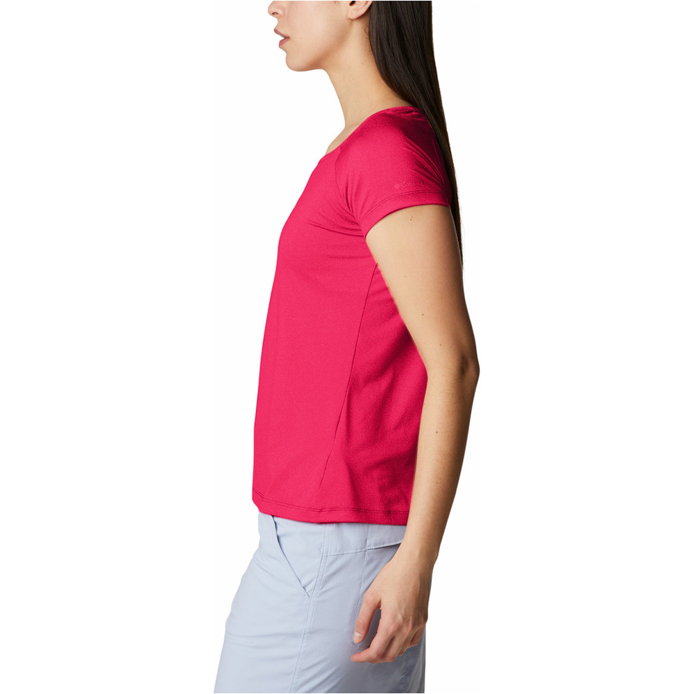 Columbia camiseta montaña manga corta mujer Columbia Peak To Point II SS Tee vista detalle Columbia camiseta montaña manga corta mujer Columbia Peak To Point II SS Tee vista detalle