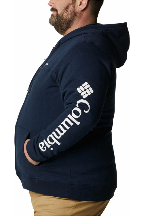 COLUMBIA M COLUMBIA LOGO FLEECE FZ azul