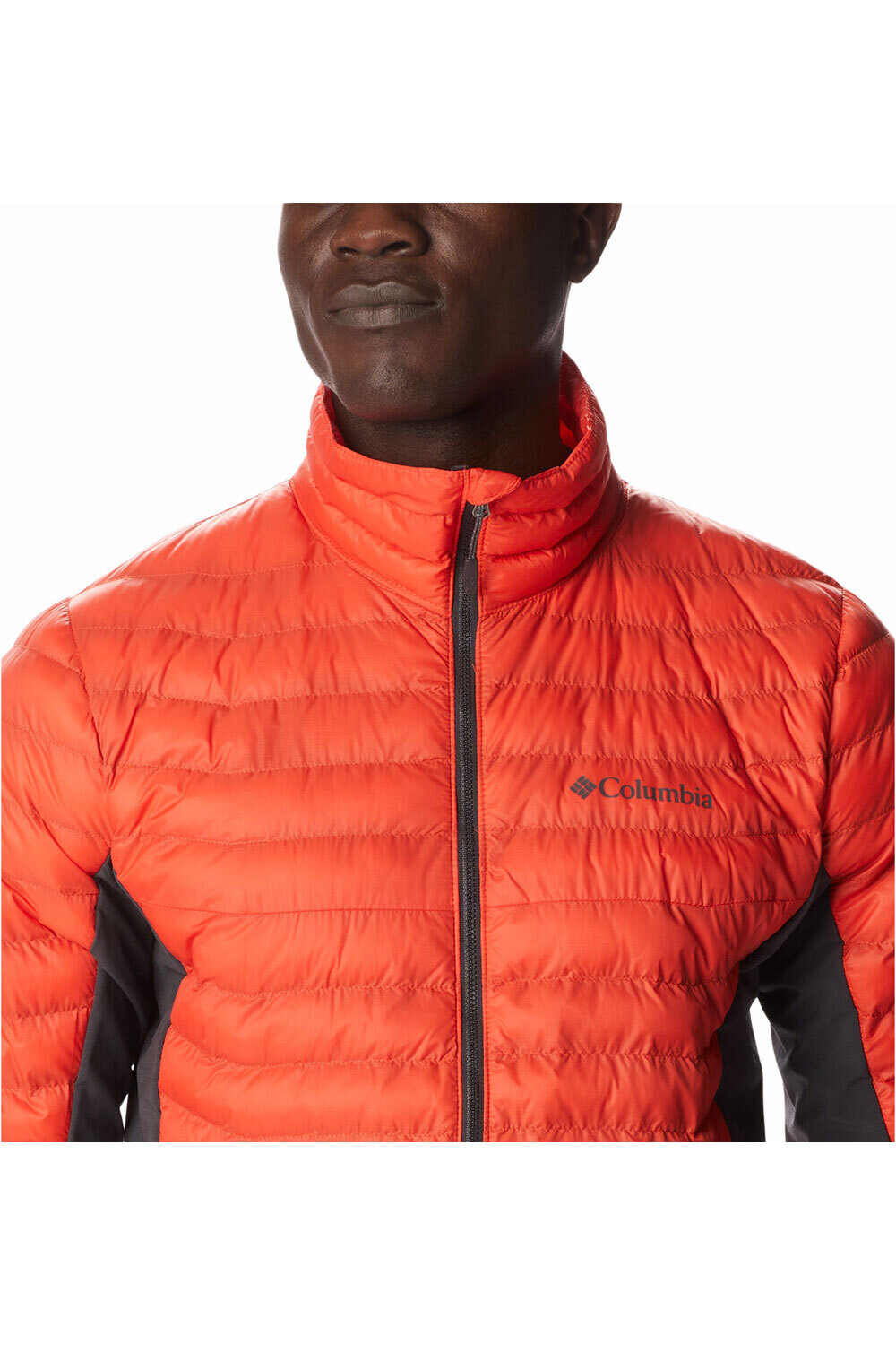 Columbia chaqueta outdoor hombre Columbia Powder Pass Jacket vista trasera Columbia chaqueta outdoor hombre Columbia Powder Pass Jacket vista trasera