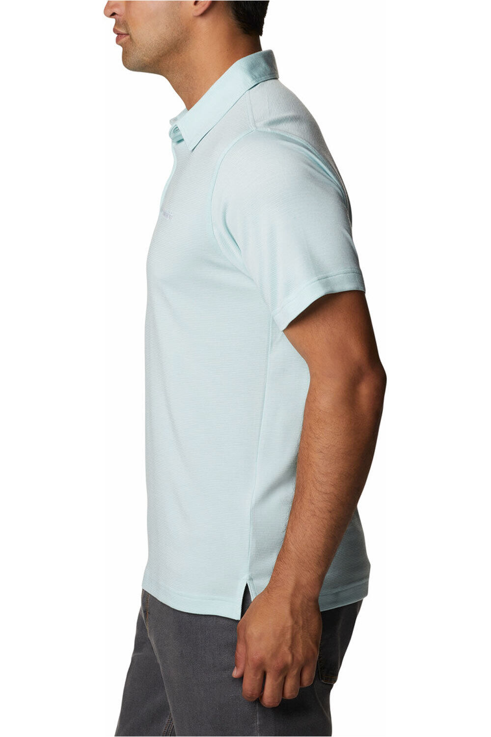 Columbia camiseta montaña manga corta hombre Columbia Sun Ridge Polo II vista frontal Columbia camiseta montaña manga corta hombre Columbia Sun Ridge Polo II vista frontal