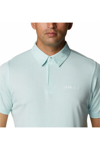 Columbia camiseta montaña manga corta hombre Columbia Sun Ridge Polo II vista trasera Columbia camiseta montaña manga corta hombre Columbia Sun Ridge Polo II vista trasera