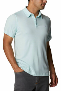 Columbia camiseta montaña manga corta hombre Columbia Sun Ridge Polo II vista detalle Columbia camiseta montaña manga corta hombre Columbia Sun Ridge Polo II vista detalle