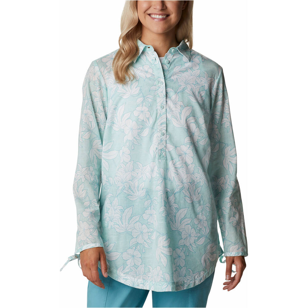 Columbia camisa montaña manga larga mujer Columbia Camp Henry II Tunic 03 Columbia camisa montaña manga larga mujer Columbia Camp Henry II Tunic 03