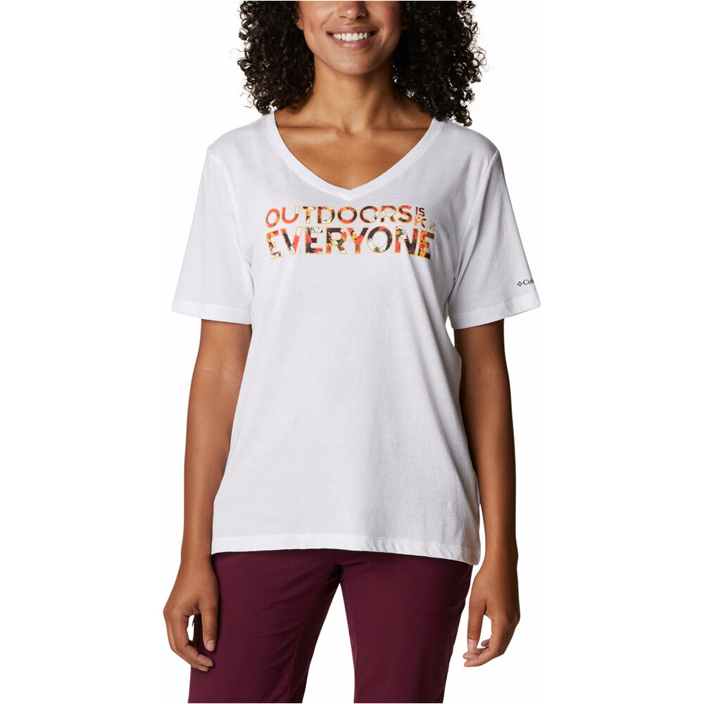 Columbia camiseta montaña manga corta mujer Columbia Bluebird Day Relaxed V Neck 03 Columbia camiseta montaña manga corta mujer Columbia Bluebird Day Relaxed V Neck 03