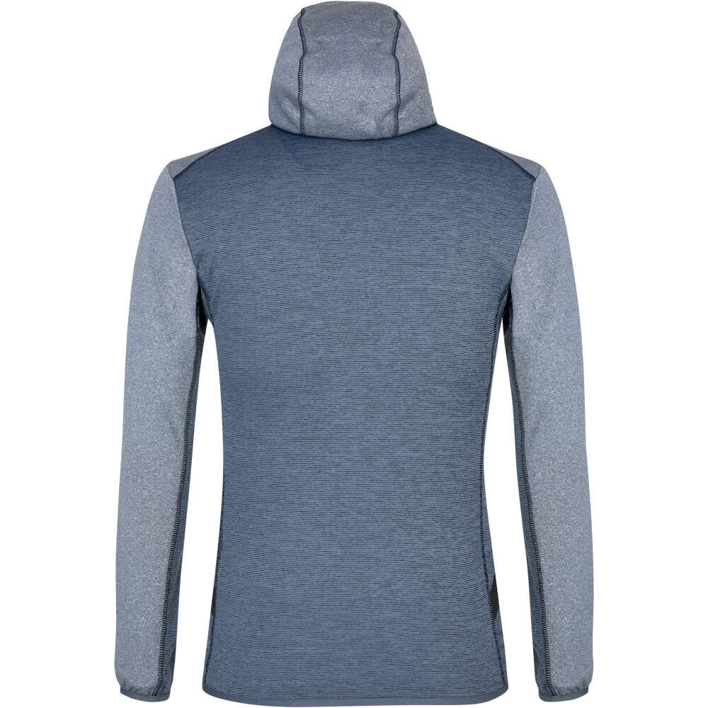 Salewa forro polar hombre Salewa PUEZ MELANGE PL M FZ HDY vista trasera Salewa forro polar hombre Salewa PUEZ MELANGE PL M FZ HDY vista trasera