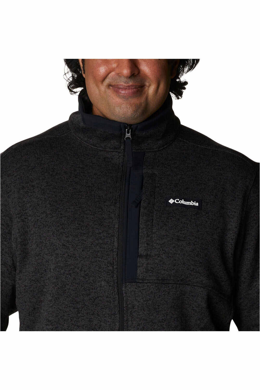 Columbia forro polar hombre Columbia Sweater Weather Full Zip vista trasera Columbia forro polar hombre Columbia Sweater Weather Full Zip vista trasera