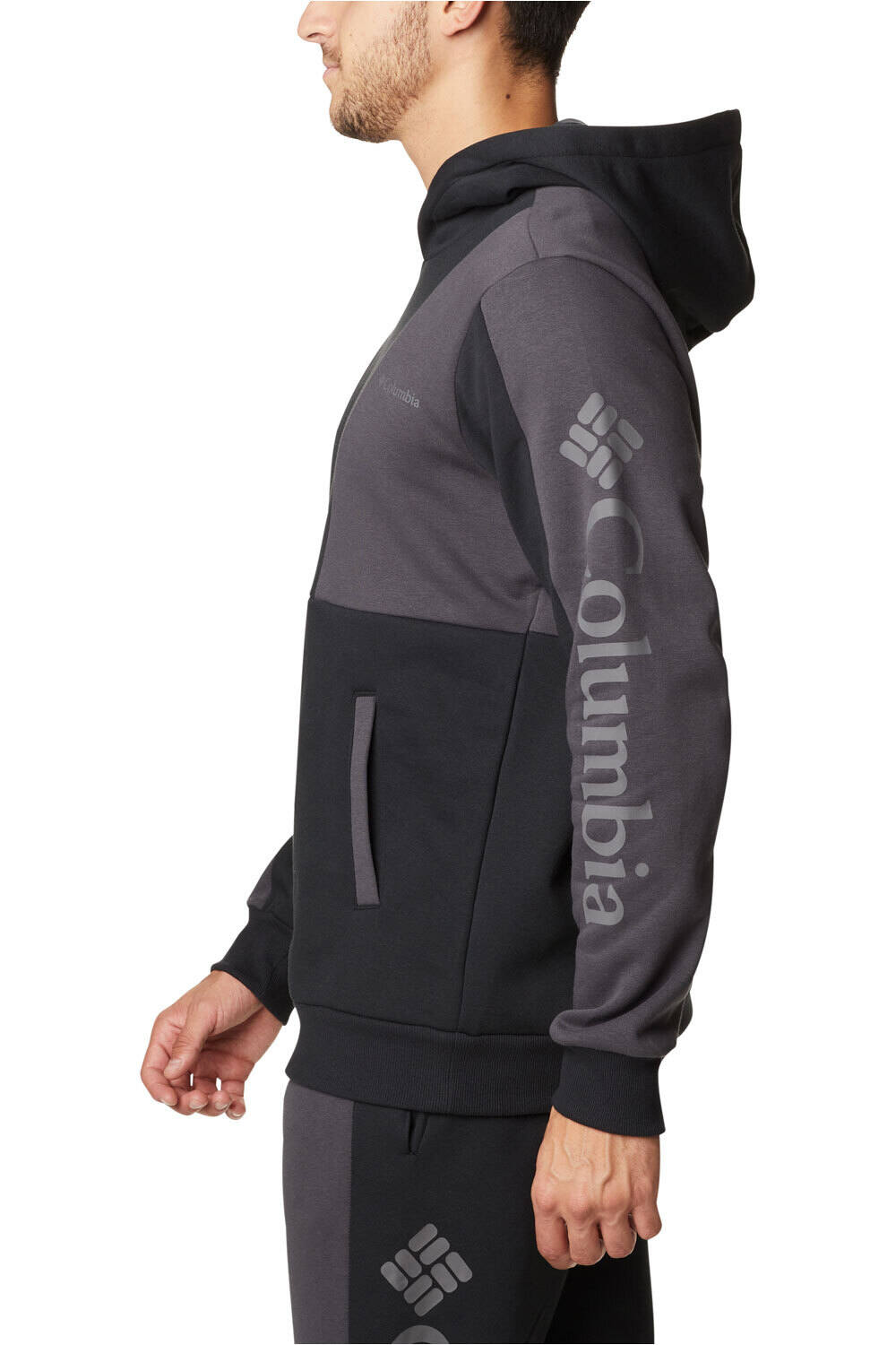 Columbia forro polar hombre Columbia Columbia Lodge Colorblock Hoodie vista frontal Columbia forro polar hombre Columbia Columbia Lodge Colorblock Hoodie vista frontal