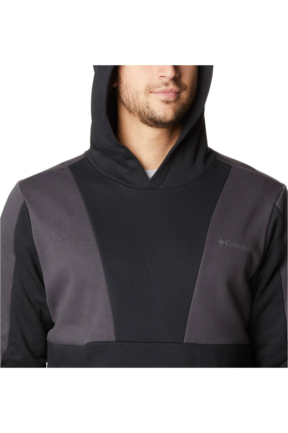 Columbia forro polar hombre Columbia Columbia Lodge Colorblock Hoodie vista trasera Columbia forro polar hombre Columbia Columbia Lodge Colorblock Hoodie vista trasera