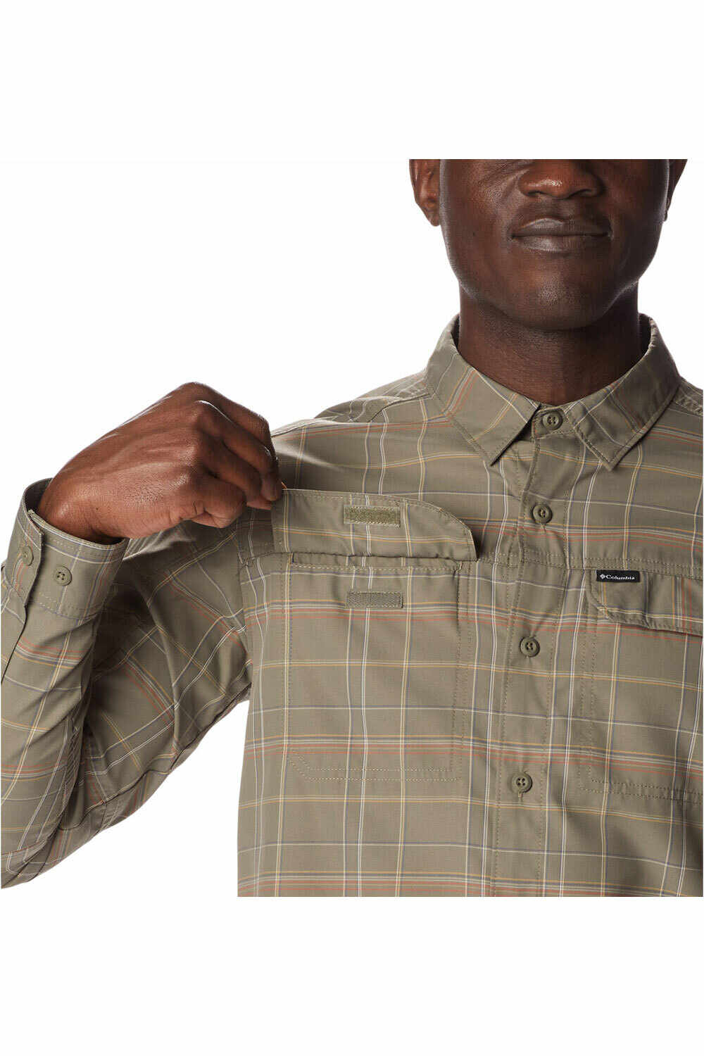 Columbia camisa montaña manga larga hombre Columbia Silver Ridge EU 2.0 Plaid L/S Shirt vista detalle Columbia camisa montaña manga larga hombre Columbia Silver Ridge EU 2.0 Plaid L/S Shirt vista detalle