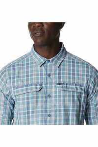 Columbia camisa montaña manga larga hombre Columbia Silver Ridge EU 2.0 Plaid L/S Shirt vista trasera Columbia camisa montaña manga larga hombre Columbia Silver Ridge EU 2.0 Plaid L/S Shirt vista trasera