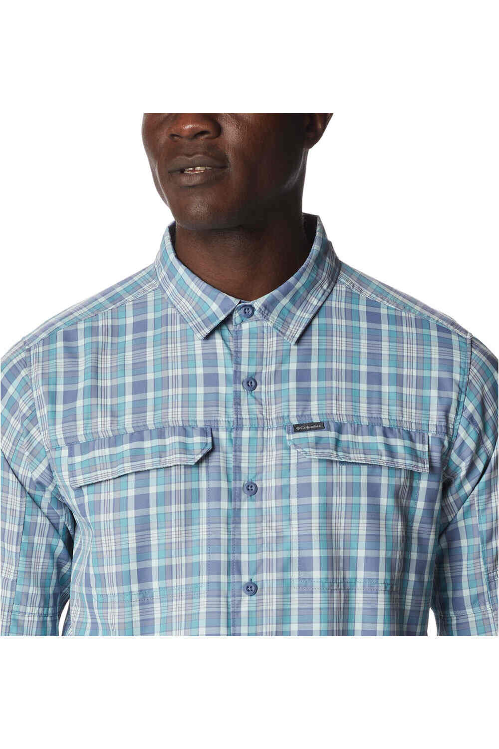 Columbia camisa montaña manga larga hombre Columbia Silver Ridge EU 2.0 Plaid L/S Shirt vista trasera Columbia camisa montaña manga larga hombre Columbia Silver Ridge EU 2.0 Plaid L/S Shirt vista trasera