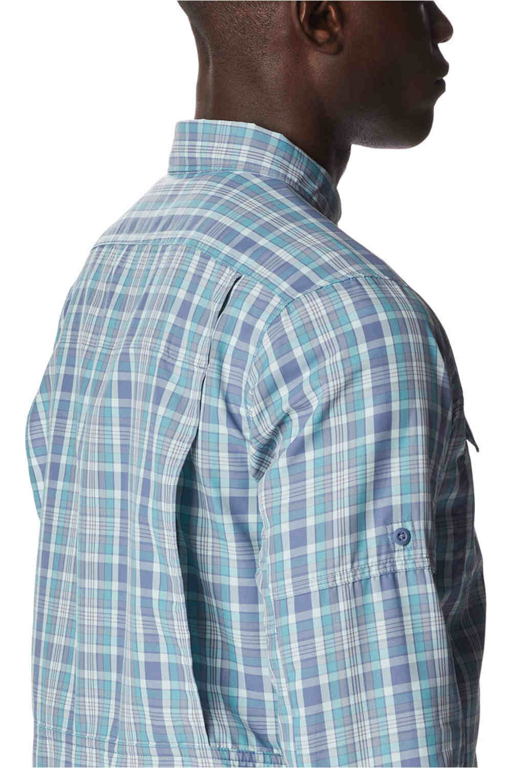 Columbia camisa montaña manga larga hombre Columbia Silver Ridge EU 2.0 Plaid L/S Shirt vista detalle Columbia camisa montaña manga larga hombre Columbia Silver Ridge EU 2.0 Plaid L/S Shirt vista detalle