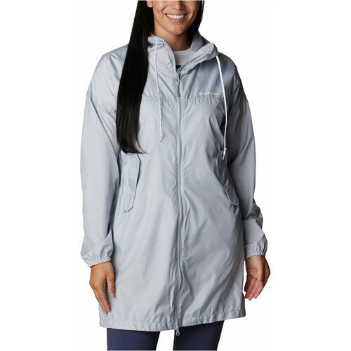 COLUMBIA FLASH CHALLENGER LONG WINDBREAKER gris