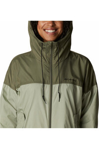 Columbia chaqueta softshell mujer Columbia Flash Challenger Long Windbreaker vista trasera Columbia chaqueta softshell mujer Columbia Flash Challenger Long Windbreaker vista trasera
