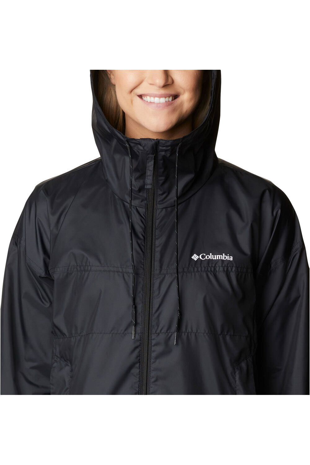 Columbia chaqueta softshell mujer Columbia Flash Challenger Novelty Windbreaker vista detalle Columbia chaqueta softshell mujer Columbia Flash Challenger Novelty Windbreaker vista detalle