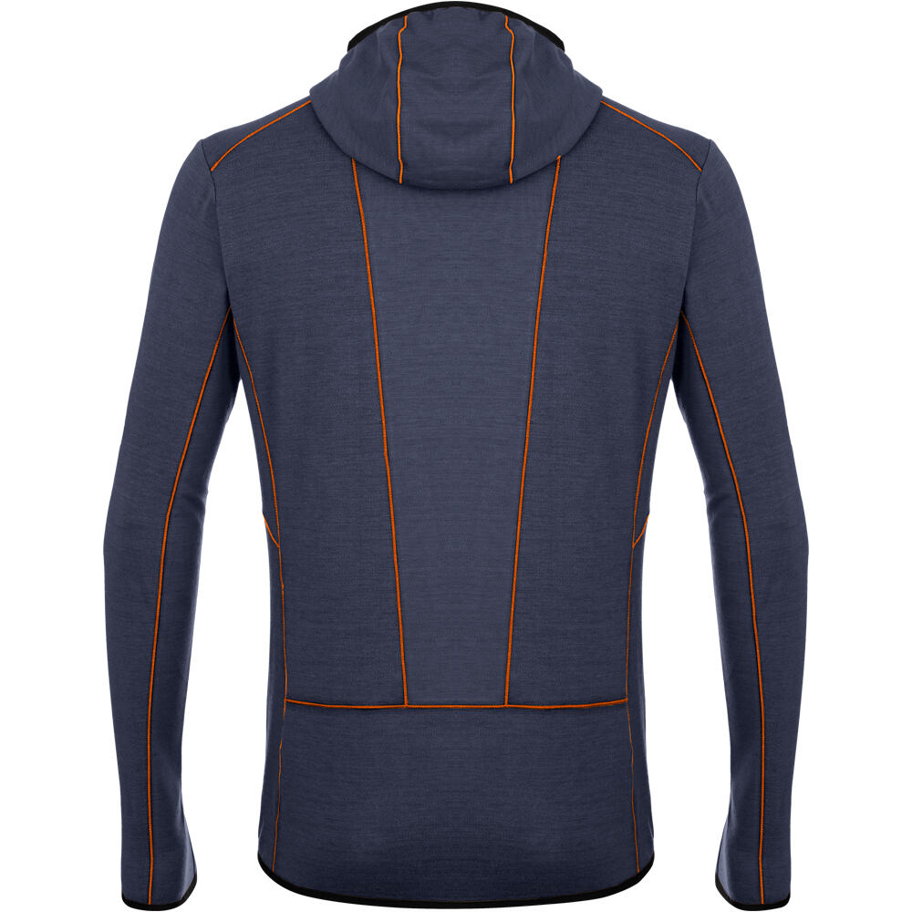 Salewa forro polar hombre Salewa LIGHT MICRO PL M FZ HDY vista trasera Salewa forro polar hombre Salewa LIGHT MICRO PL M FZ HDY vista trasera