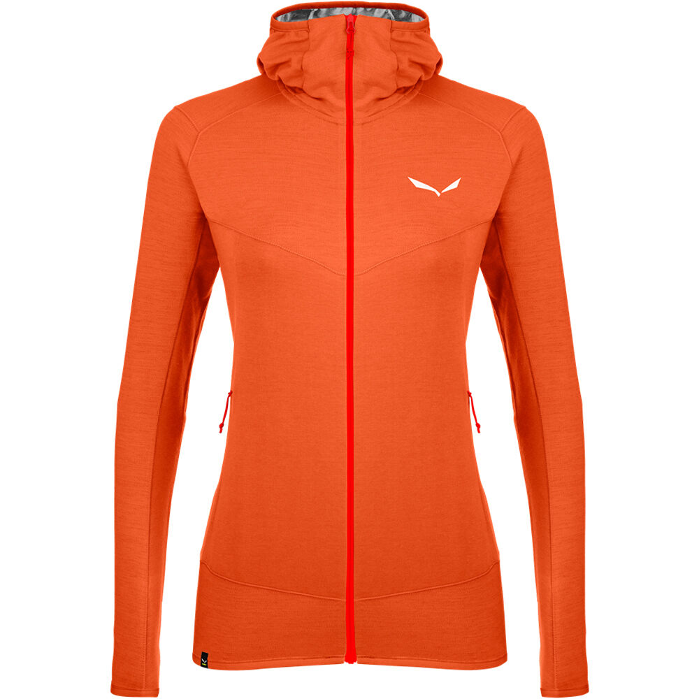 Salewa forro polar mujer Salewa LIGHT MICRO PL W FZ HDY vista frontal Salewa forro polar mujer Salewa LIGHT MICRO PL W FZ HDY vista frontal