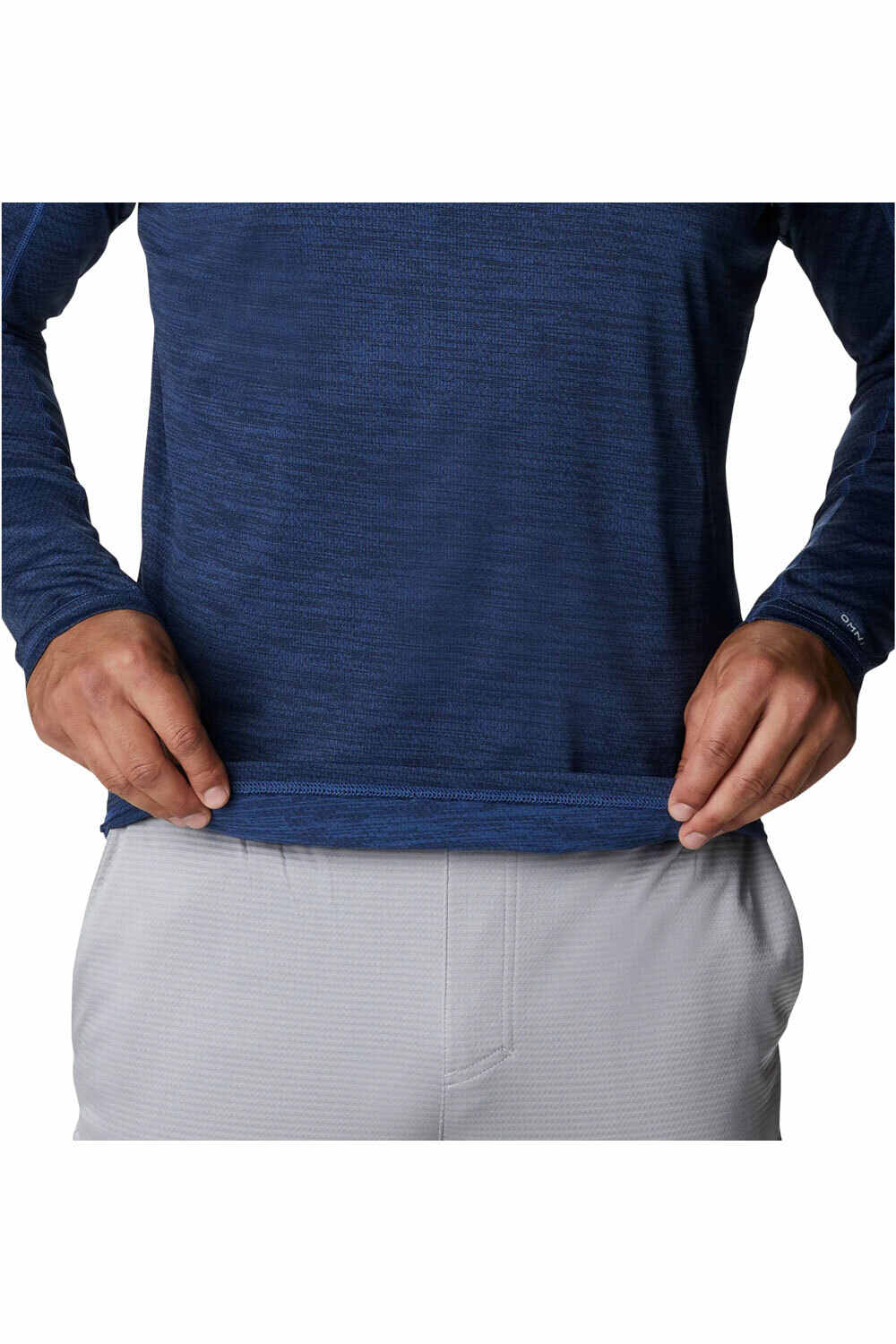 Columbia camiseta montaña manga larga hombre Columbia Alpine Chill Zero Long Sleeve vista detalle Columbia camiseta montaña manga larga hombre Columbia Alpine Chill Zero Long Sleeve vista detalle