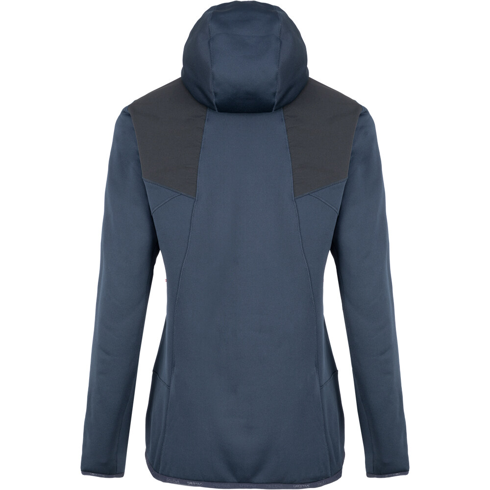 Salewa forro polar mujer Salewa ODLE PL W JKT vista trasera Salewa forro polar mujer Salewa ODLE PL W JKT vista trasera