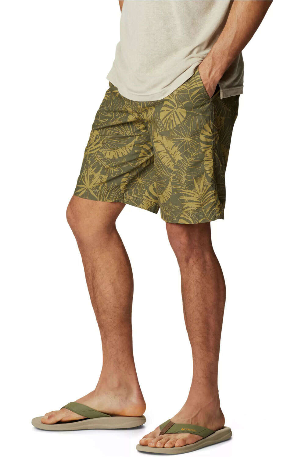 Columbia pantalón corto montaña hombre Columbia Washed Out Printed Short vista detalle Columbia pantalón corto montaña hombre Columbia Washed Out Printed Short vista detalle