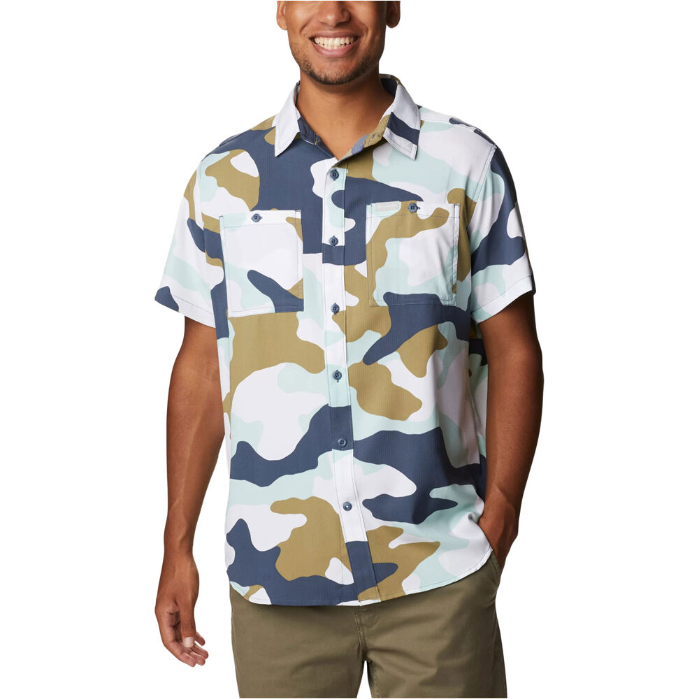Columbia camisa montaña manga corta hombre Columbia Utilizer Printed Woven Short Sleeve 03 Columbia camisa montaña manga corta hombre Columbia Utilizer Printed Woven Short Sleeve 03